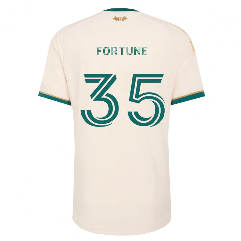 Danxen Kinder Ajani Fortune #35 Champagner Grün Auswärtstrikot Trikot 2026/27 T-Shirt