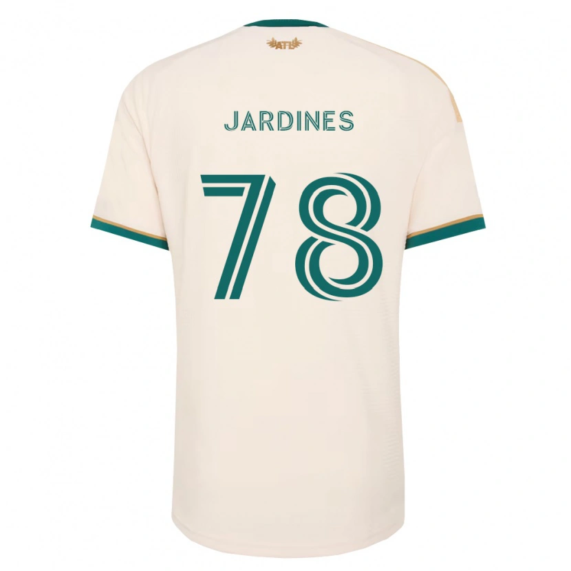 Danxen Kinder Andrew Jardines #78 Champagner Grün Auswärtstrikot Trikot 2026/27 T-Shirt