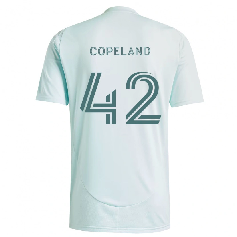 Danxen Kinder Josh Copeland #42 Weiß Hellgrün Auswärtstrikot Trikot 2026/27 T-Shirt