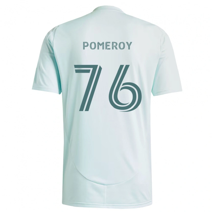Danxen Kinder Jack Pomeroy #76 Weiß Hellgrün Auswärtstrikot Trikot 2026/27 T-Shirt