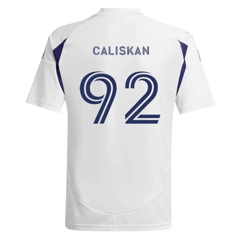 Danxen Kinder Noel Caliskan #92 Königsblau Rot Braun Auswärtstrikot Trikot 2026/27 T-Shirt