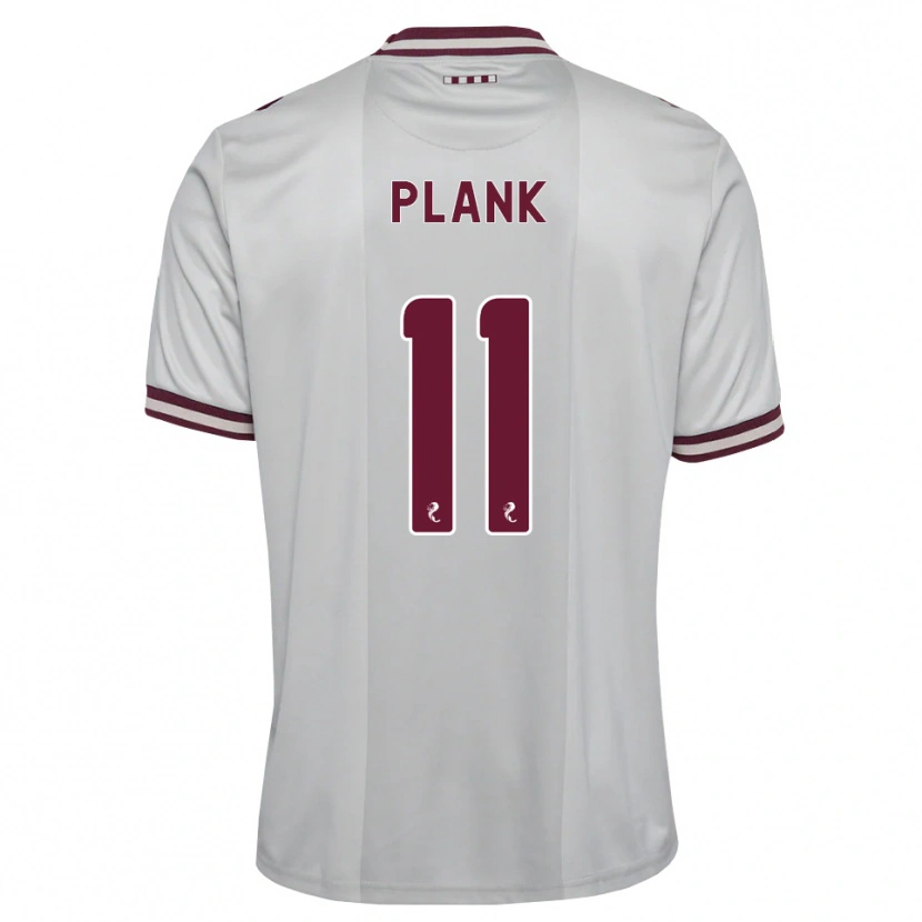 Danxen Kinder Dom Plank #11 Weiß Burgunder Auswärtstrikot Trikot 2026/27 T-Shirt