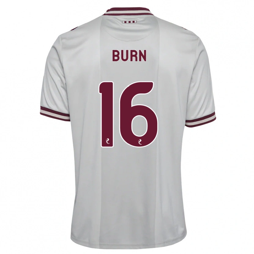 Danxen Kinder Gregor Burn #16 Weiß Burgunder Auswärtstrikot Trikot 2026/27 T-Shirt