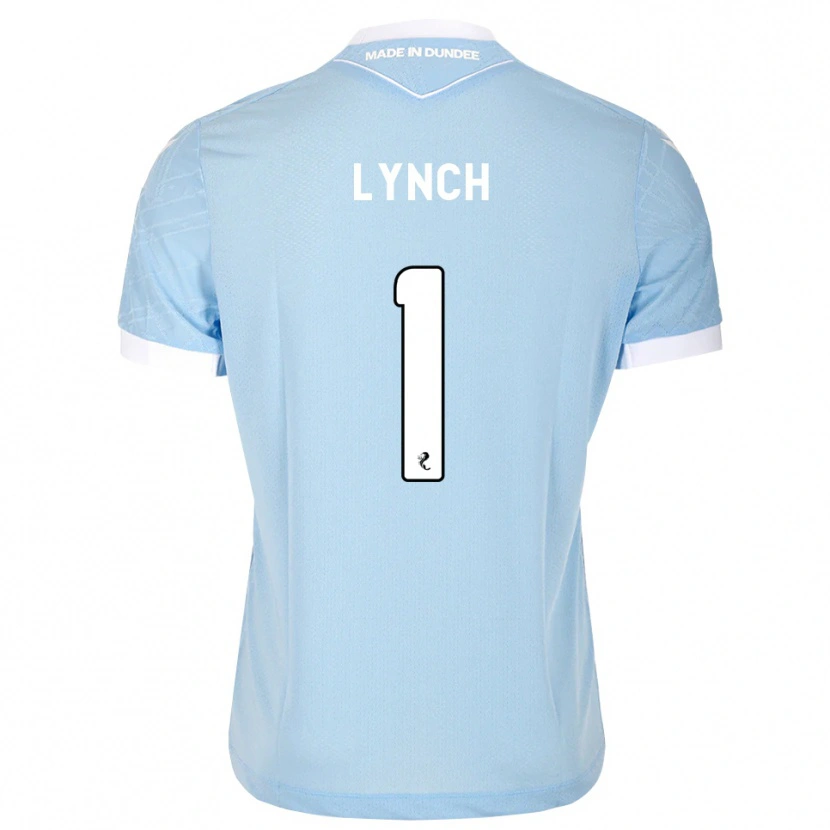 Danxen Kinder Ruaridh Lynch #1 Himmelblau Weiß Auswärtstrikot Trikot 2026/27 T-Shirt