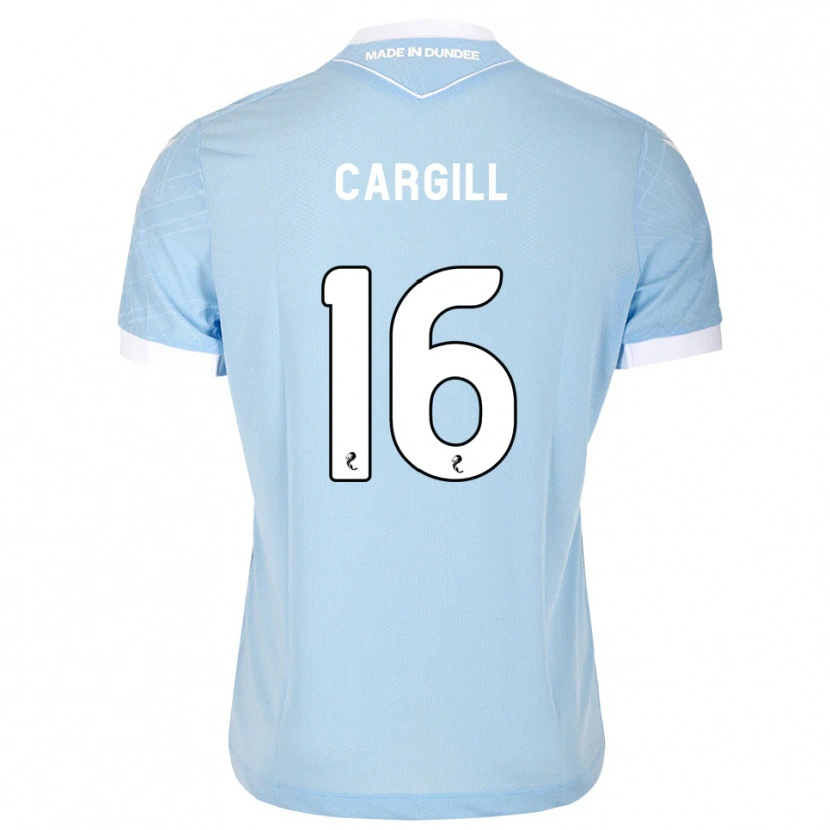 Danxen Kinder Rory Cargill #16 Himmelblau Weiß Auswärtstrikot Trikot 2026/27 T-Shirt