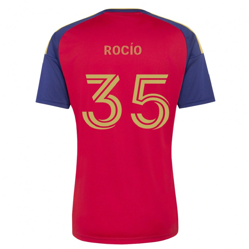 Danxen Herren Diego Rocío #35 Königsblau Braun Rot Heimtrikot Trikot 2026/27 T-Shirt