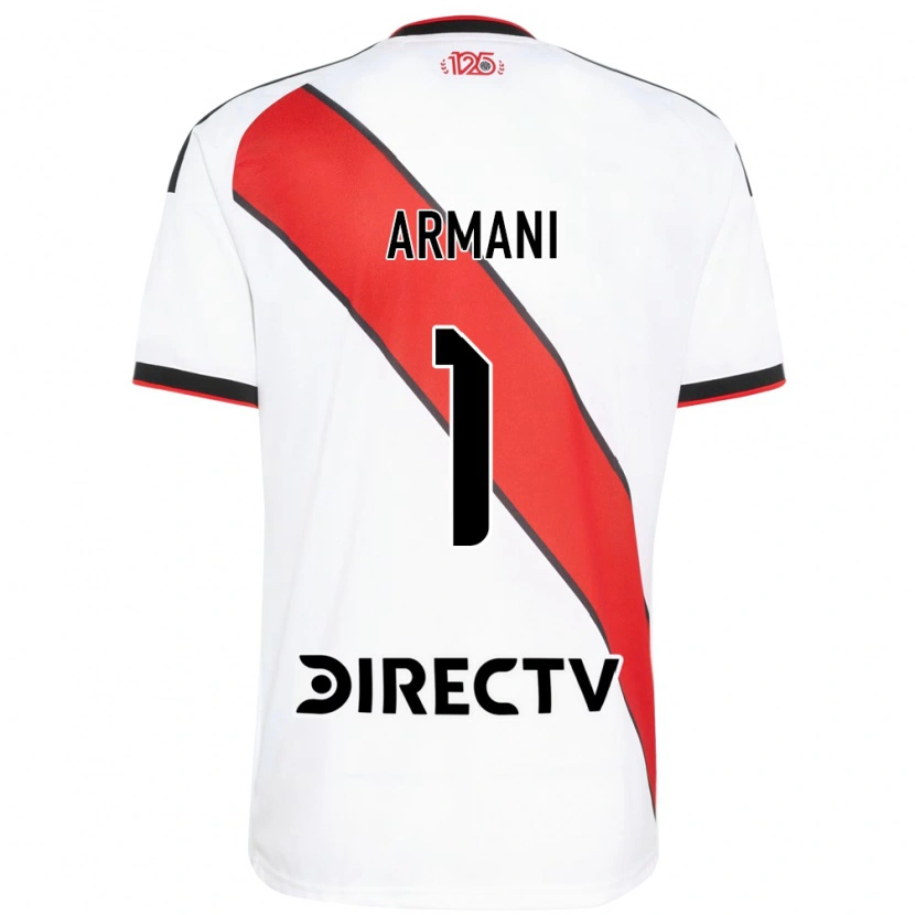Danxen Herren Franco Armani #1 Rot Weiß Schwarz Heimtrikot Trikot 2026/27 T-Shirt