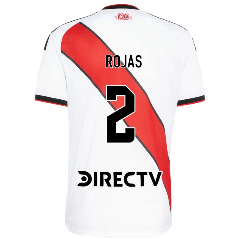 Danxen Herren Robert Rojas #2 Rot Weiß Schwarz Heimtrikot Trikot 2026/27 T-Shirt