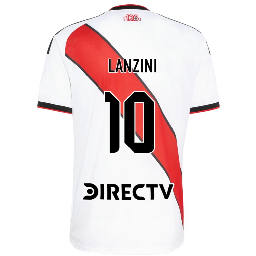 Danxen Herren Manuel Lanzini #10 Rot Weiß Schwarz Heimtrikot Trikot 2026/27 T-Shirt