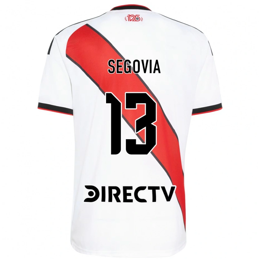 Danxen Herren Guillermo Segovia #13 Rot Weiß Schwarz Heimtrikot Trikot 2026/27 T-Shirt