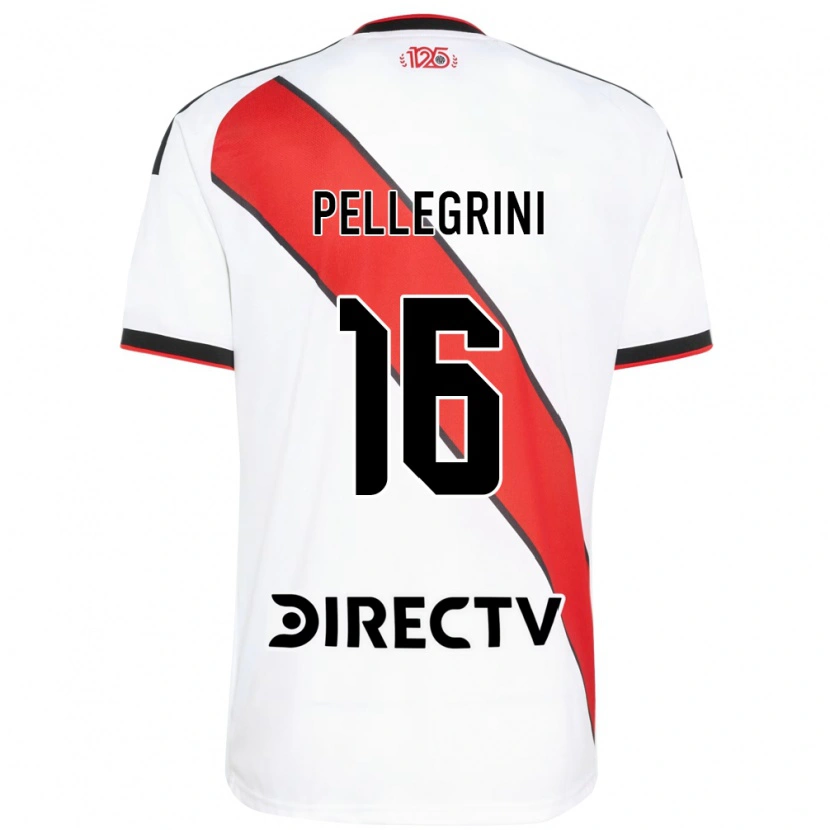 Danxen Herren Thiago Pellegrini #16 Rot Weiß Schwarz Heimtrikot Trikot 2026/27 T-Shirt