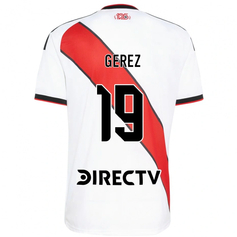Danxen Herren Dilan Gerez #19 Rot Weiß Schwarz Heimtrikot Trikot 2026/27 T-Shirt
