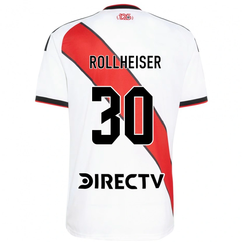 Danxen Herren Benjamin Rollheiser #30 Rot Weiß Schwarz Heimtrikot Trikot 2026/27 T-Shirt