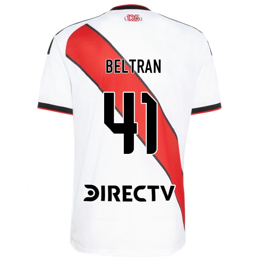 Danxen Herren Santiago Beltrán #41 Rot Weiß Schwarz Heimtrikot Trikot 2026/27 T-Shirt