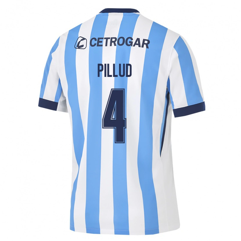 Danxen Herren Ivan Pillud #4 Hellblau Weiß Schwarz Heimtrikot Trikot 2026/27 T-Shirt