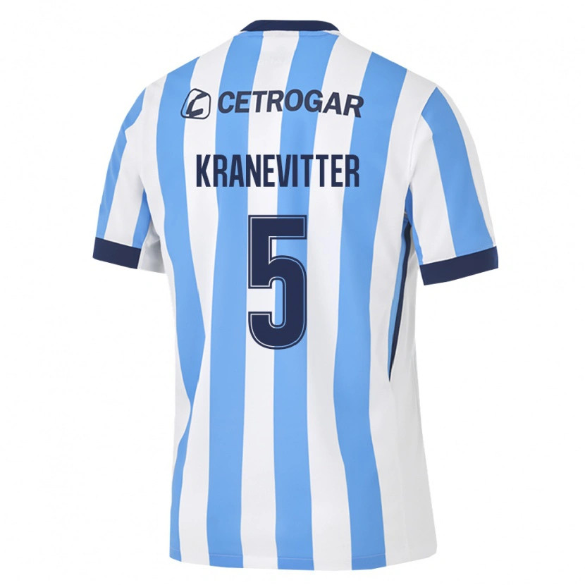 Danxen Herren Matías Kranevitter #5 Hellblau Weiß Schwarz Heimtrikot Trikot 2026/27 T-Shirt