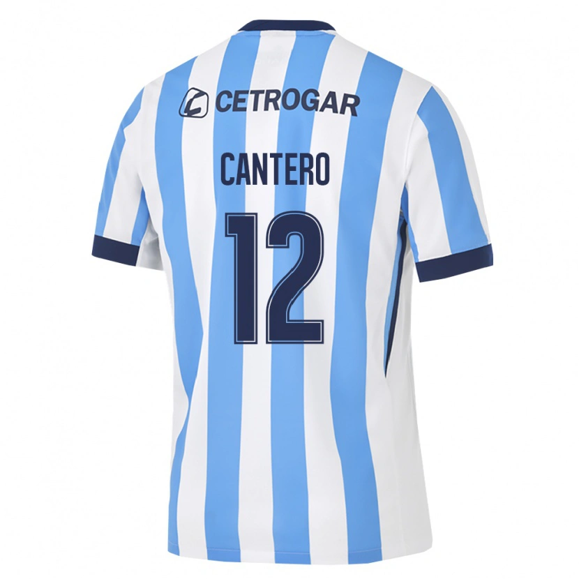 Danxen Herren Milton Cantero #12 Hellblau Weiß Schwarz Heimtrikot Trikot 2026/27 T-Shirt