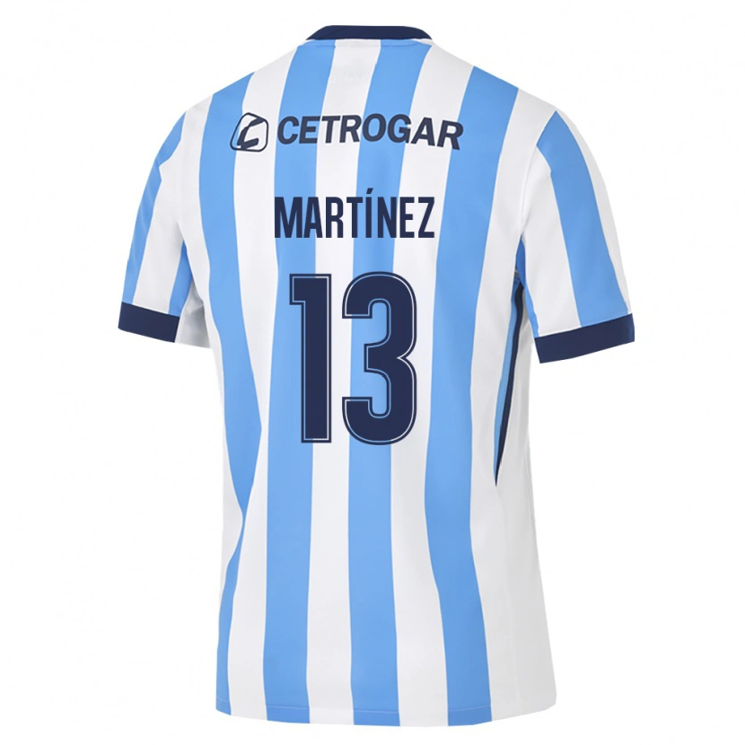 Danxen Herren Mateo Martínez #13 Hellblau Weiß Schwarz Heimtrikot Trikot 2026/27 T-Shirt