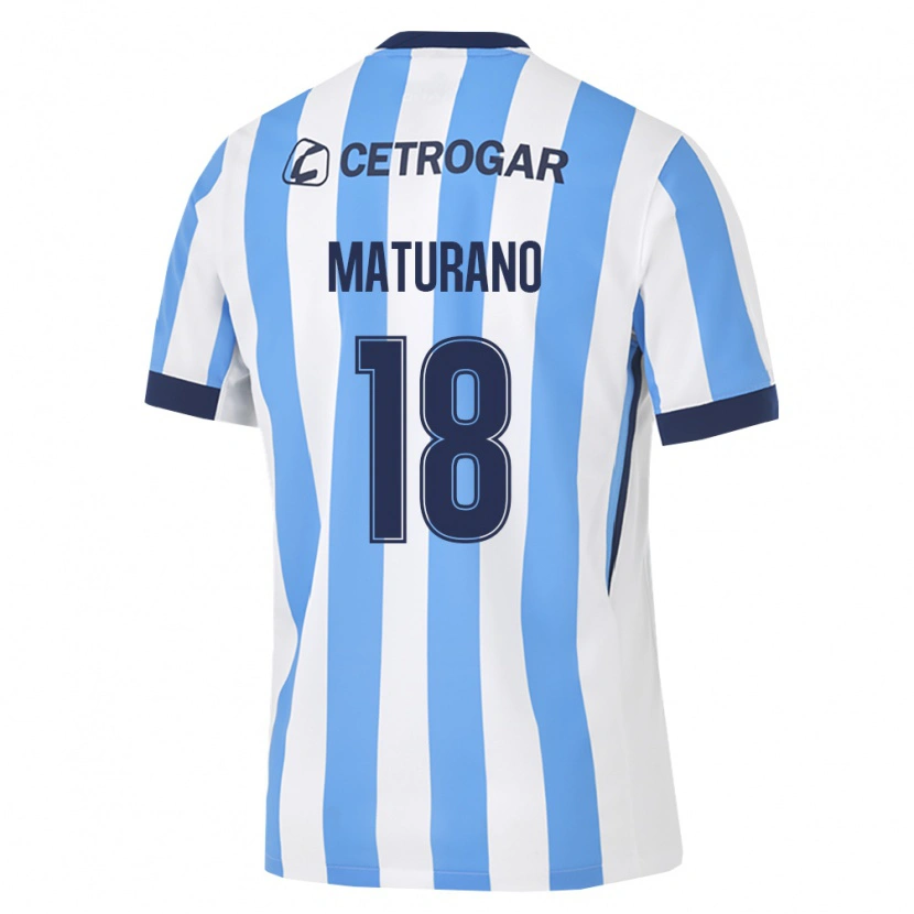 Danxen Herren Agustina Maturano #18 Hellblau Weiß Schwarz Heimtrikot Trikot 2026/27 T-Shirt