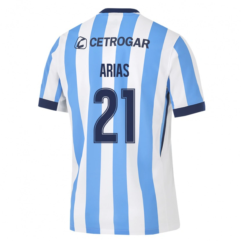 Danxen Herren Gabriel Arias #21 Hellblau Weiß Schwarz Heimtrikot Trikot 2026/27 T-Shirt