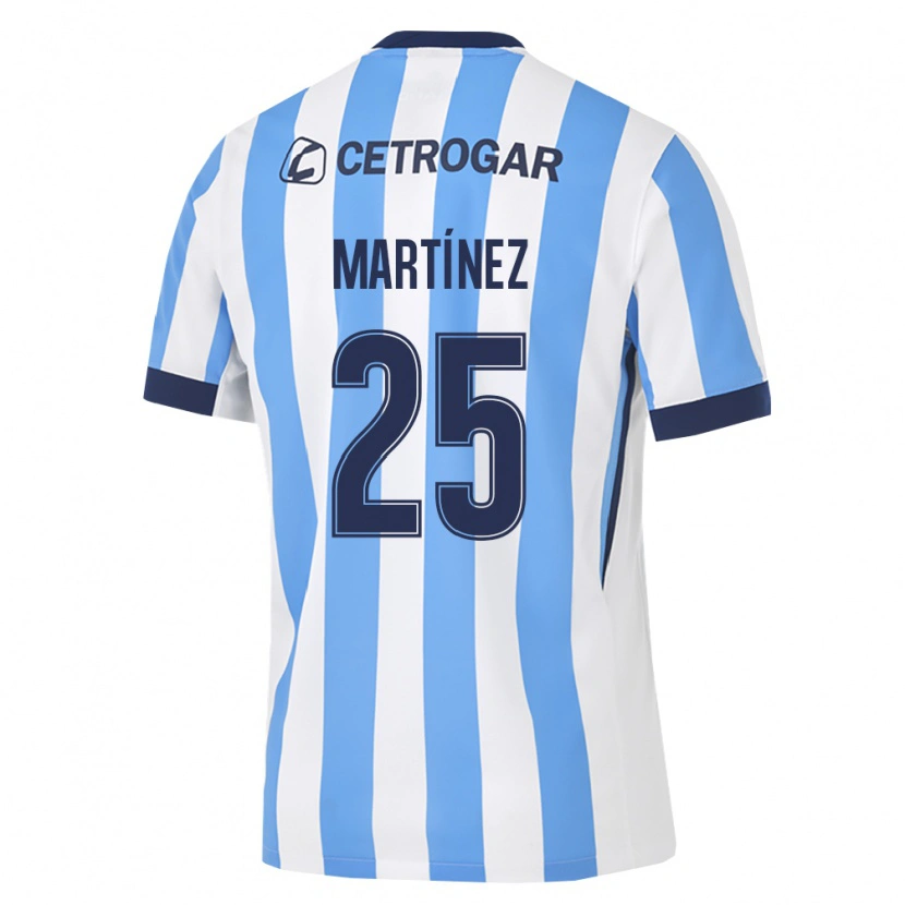 Danxen Herren Ailén Martínez #25 Hellblau Weiß Schwarz Heimtrikot Trikot 2026/27 T-Shirt
