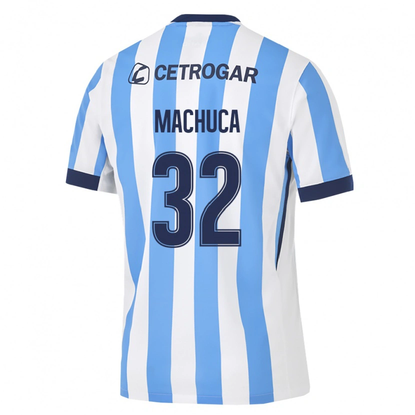 Danxen Herren Elias Machuca #32 Hellblau Weiß Schwarz Heimtrikot Trikot 2026/27 T-Shirt
