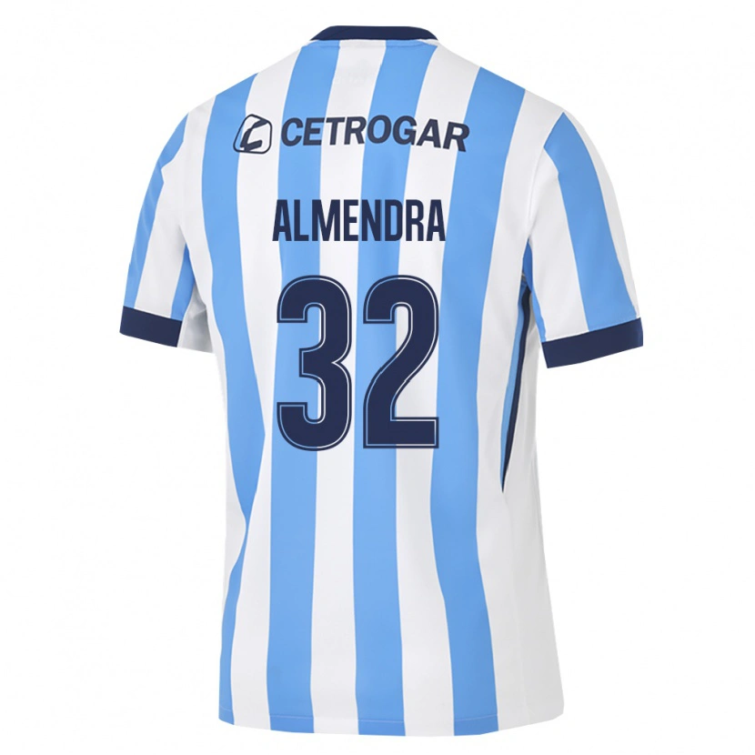 Danxen Herren Agustin Almendra #32 Hellblau Weiß Schwarz Heimtrikot Trikot 2026/27 T-Shirt