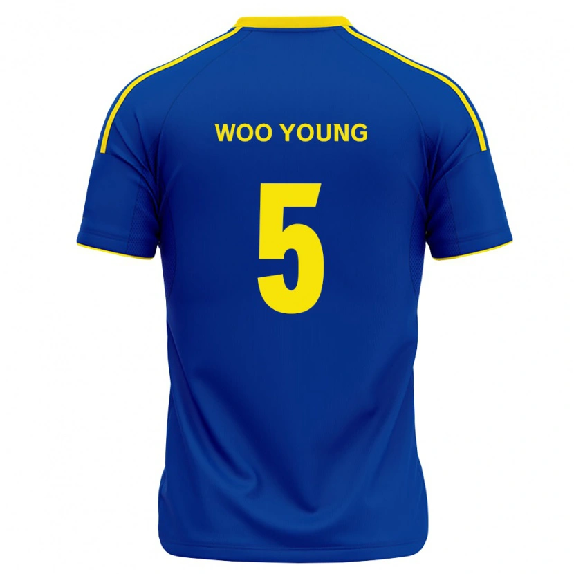 Danxen Herren Woo-Young Jung #5 Königsblau Gelb Heimtrikot Trikot 2026/27 T-Shirt