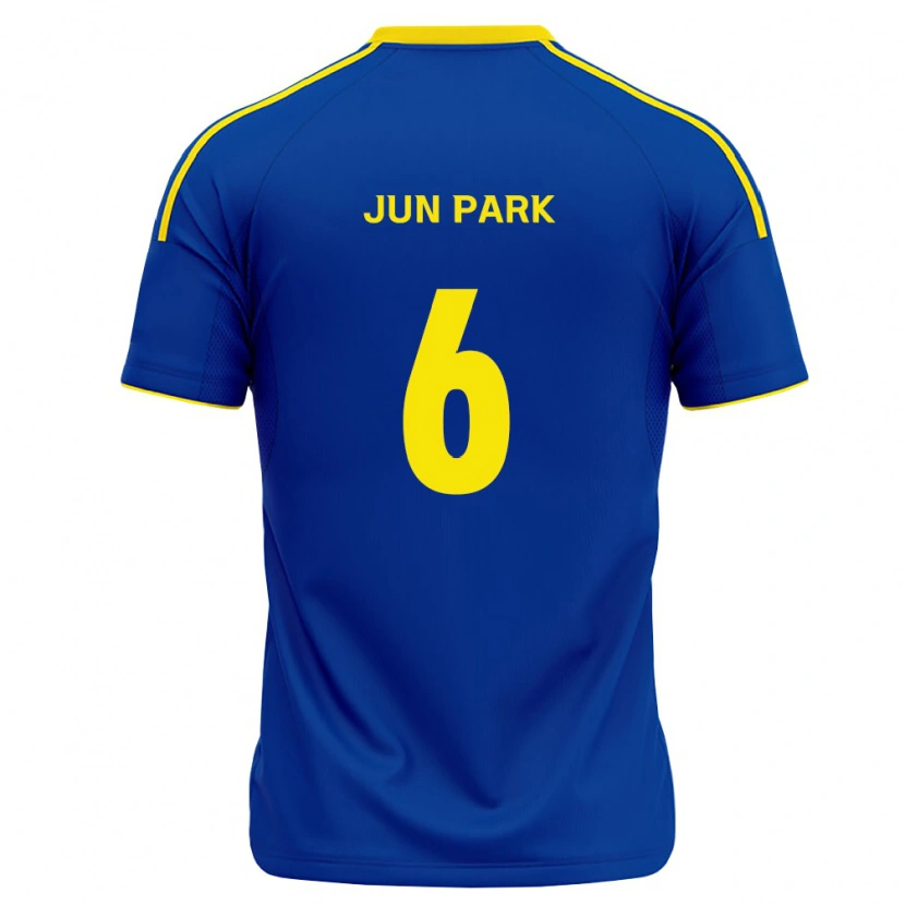 Danxen Herren Jun Park #6 Königsblau Gelb Heimtrikot Trikot 2026/27 T-Shirt