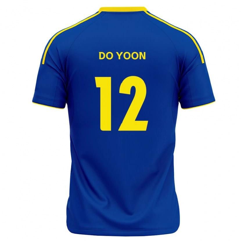Danxen Herren Do-Yoon Tae #12 Königsblau Gelb Heimtrikot Trikot 2026/27 T-Shirt