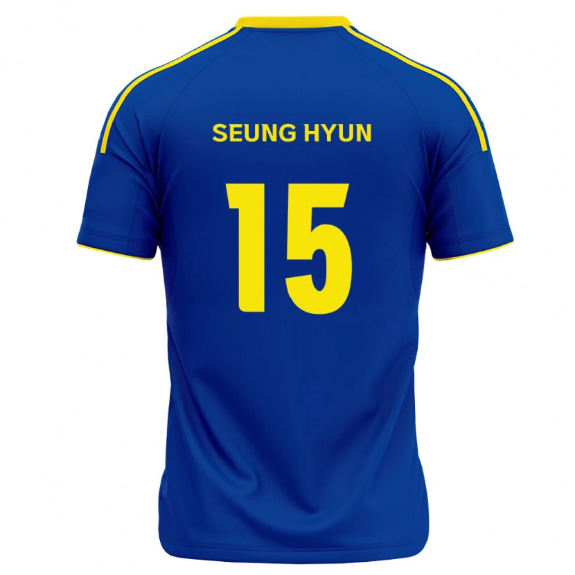 Danxen Herren Seung-Hyun Jung #15 Königsblau Gelb Heimtrikot Trikot 2026/27 T-Shirt