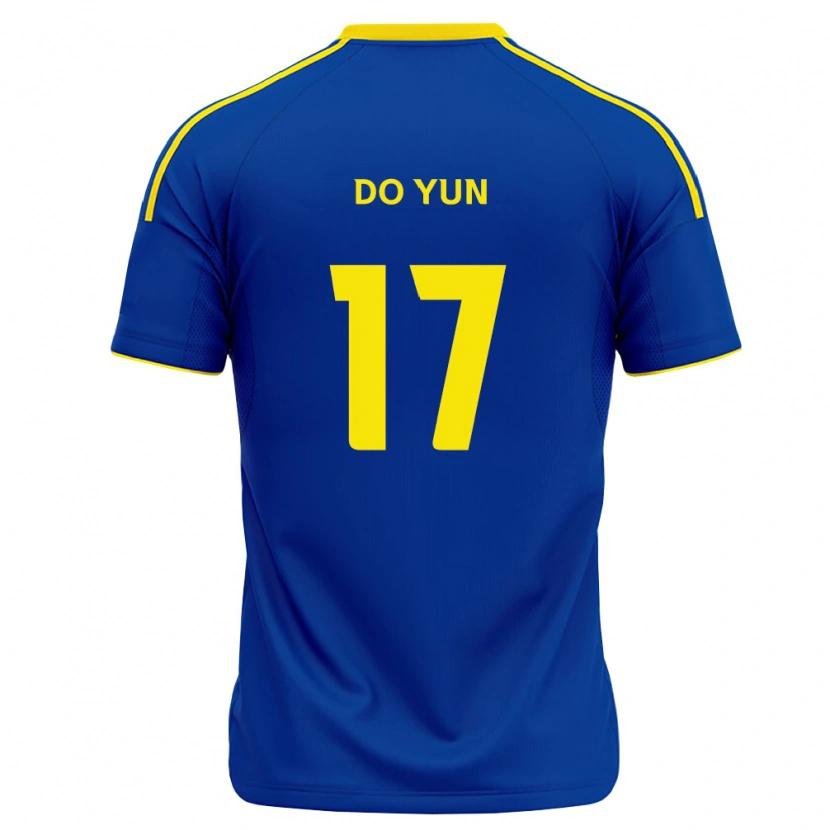 Danxen Herren Do-Yun Kwon #17 Königsblau Gelb Heimtrikot Trikot 2026/27 T-Shirt