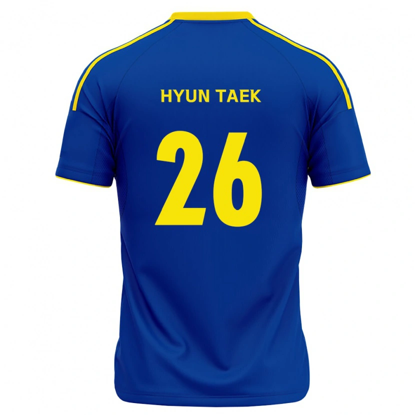 Danxen Herren Hyun-Taek Cho #26 Königsblau Gelb Heimtrikot Trikot 2026/27 T-Shirt