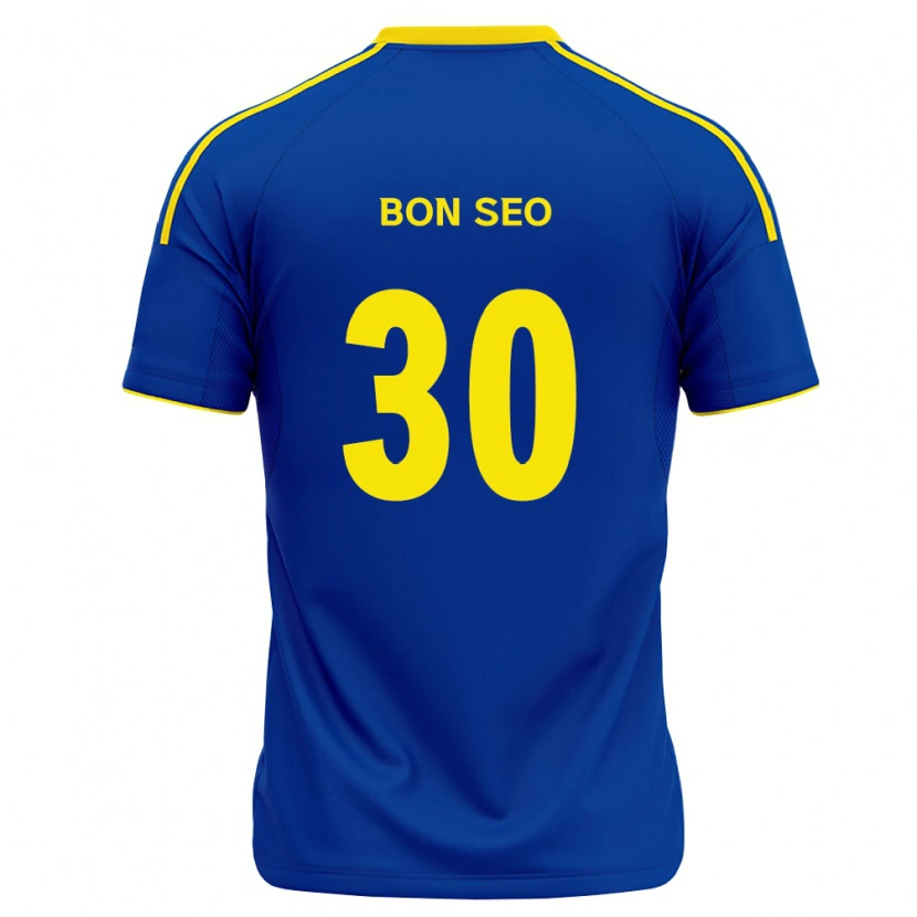 Danxen Herren Bon-Seo Gu #30 Königsblau Gelb Heimtrikot Trikot 2026/27 T-Shirt