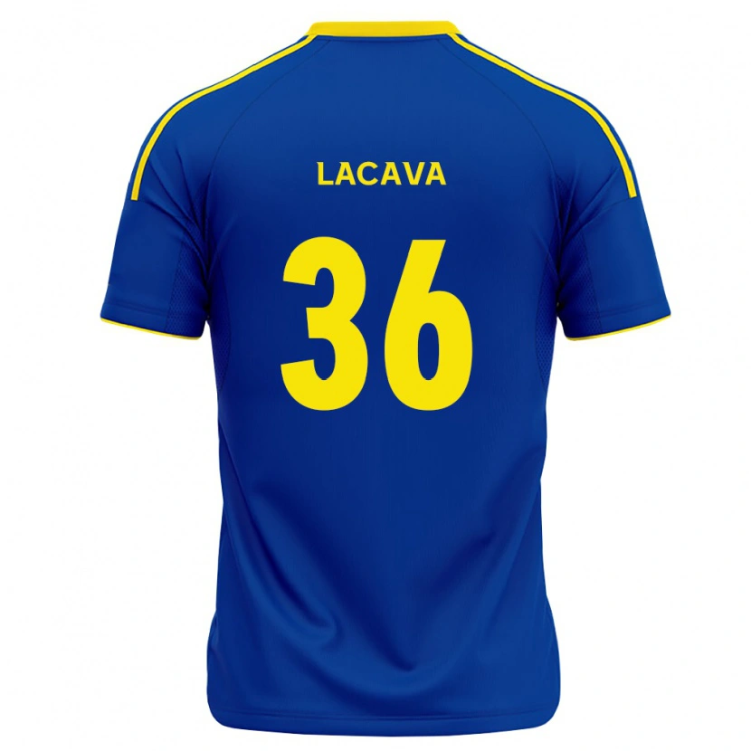 Danxen Herren Matías Lacava #36 Königsblau Gelb Heimtrikot Trikot 2026/27 T-Shirt