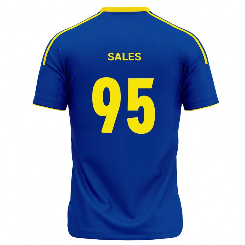 Danxen Herren Matheus Sales #95 Königsblau Gelb Heimtrikot Trikot 2026/27 T-Shirt