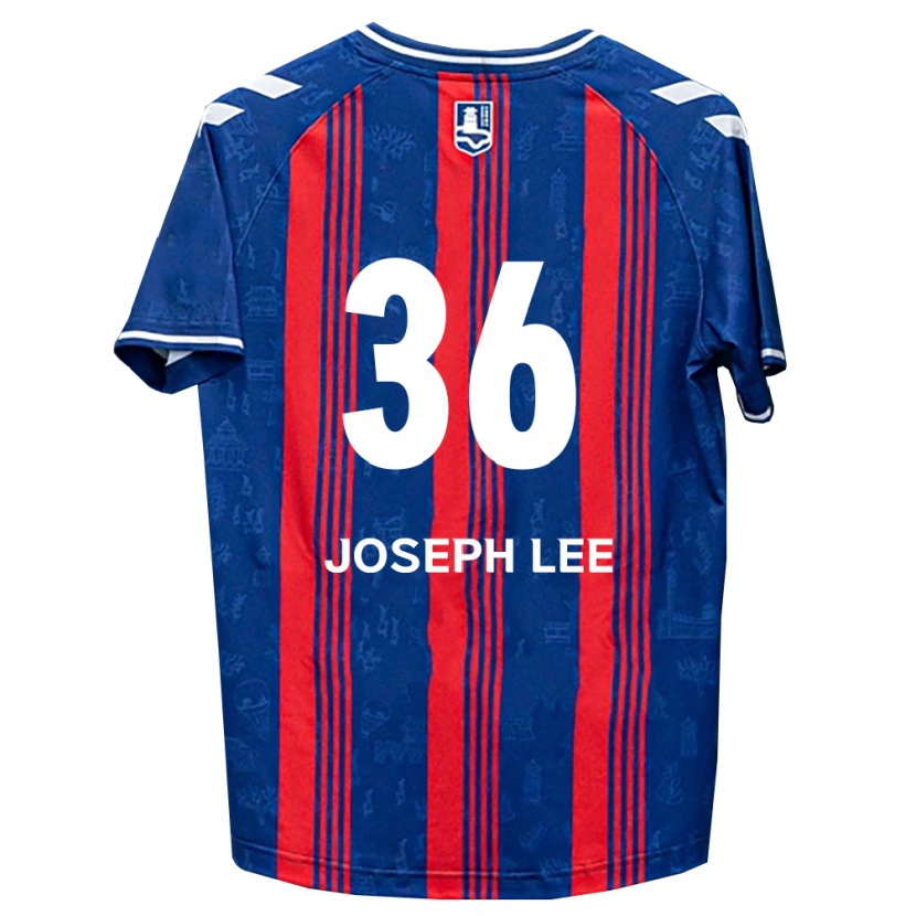 Danxen Herren Joseph Lee #36 Blau Rot Weiß Heimtrikot Trikot 2026/27 T-Shirt