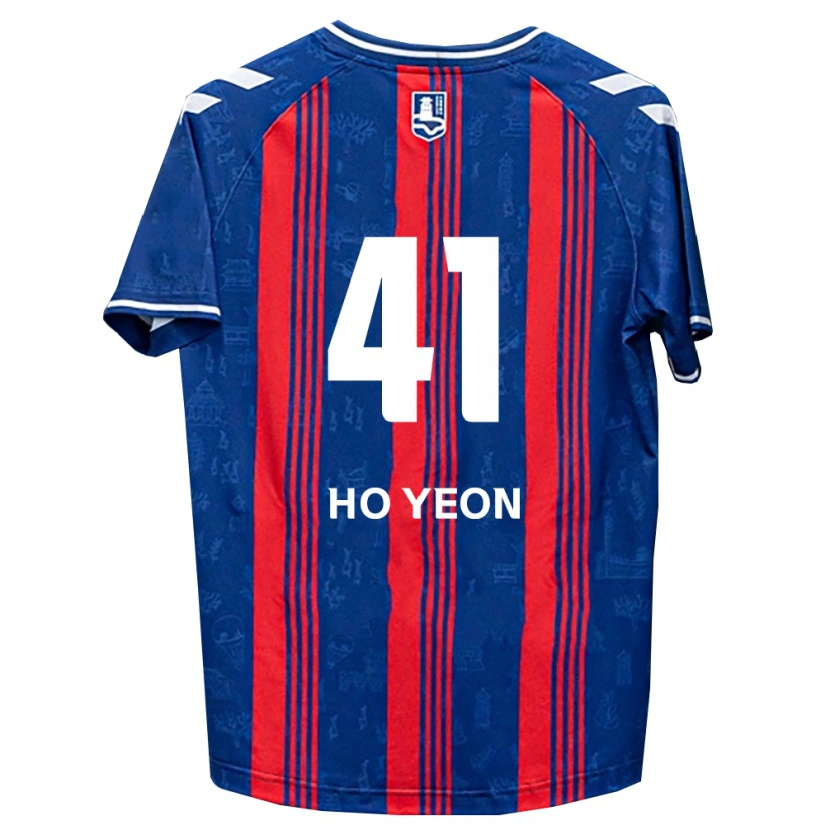 Danxen Herren Ho-Yeon Joo #41 Blau Rot Weiß Heimtrikot Trikot 2026/27 T-Shirt