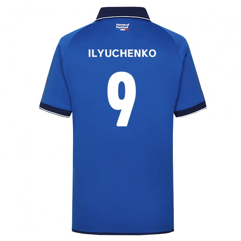 Danxen Herren Stanislav Ilyuchenko #9 Königsblau Weiß Rot Heimtrikot Trikot 2026/27 T-Shirt