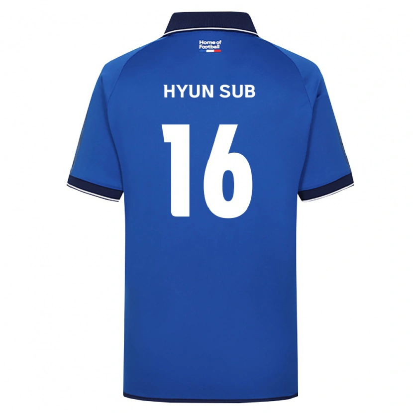 Danxen Herren Hyun-Sub Lim #16 Königsblau Weiß Rot Heimtrikot Trikot 2026/27 T-Shirt