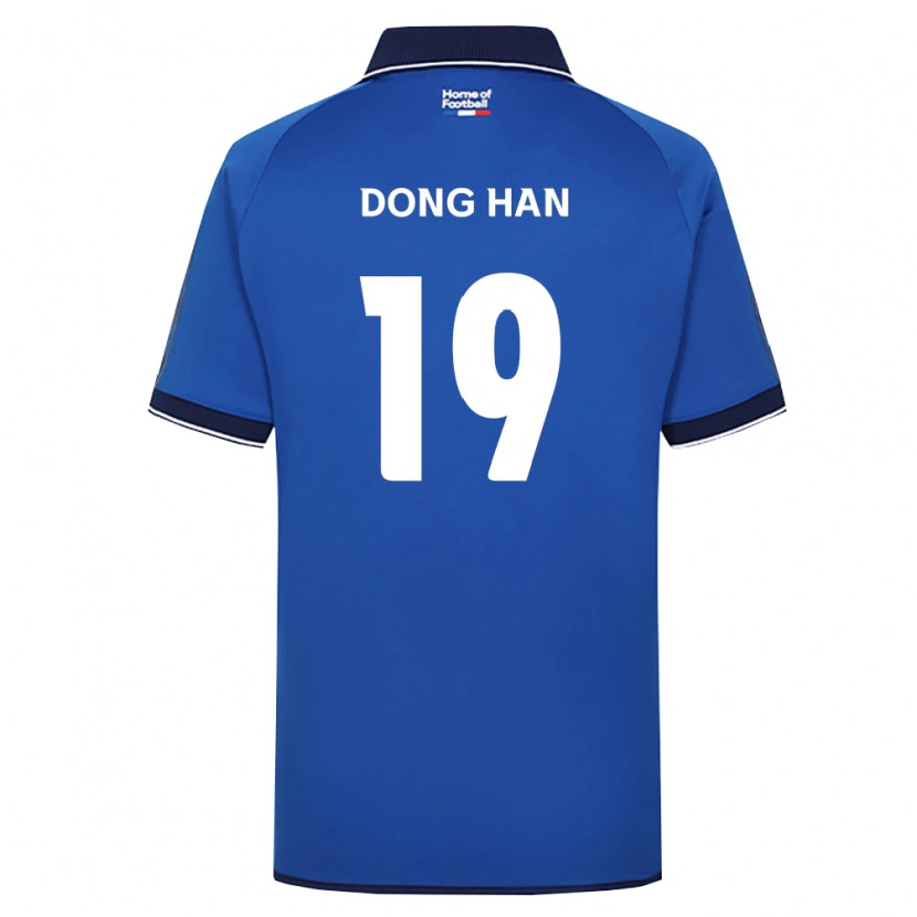 Danxen Herren Dong-Han Seo #19 Königsblau Weiß Rot Heimtrikot Trikot 2026/27 T-Shirt