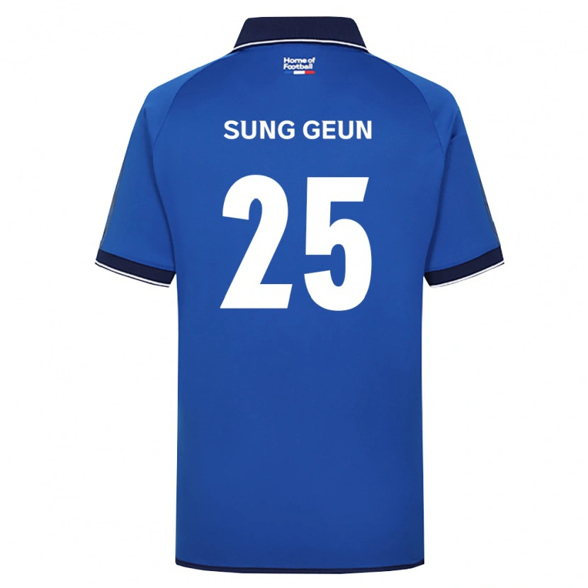 Danxen Herren Sung-Geun Choi #25 Königsblau Weiß Rot Heimtrikot Trikot 2026/27 T-Shirt