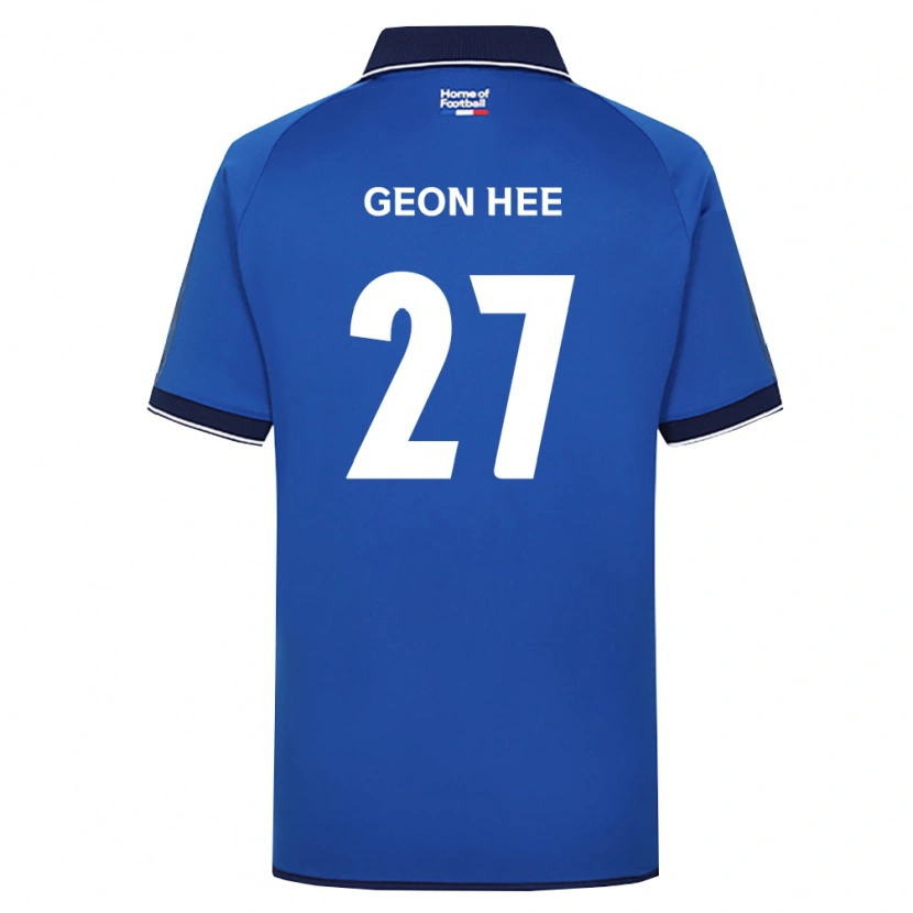 Danxen Herren Geon-Hee Lee #27 Königsblau Weiß Rot Heimtrikot Trikot 2026/27 T-Shirt