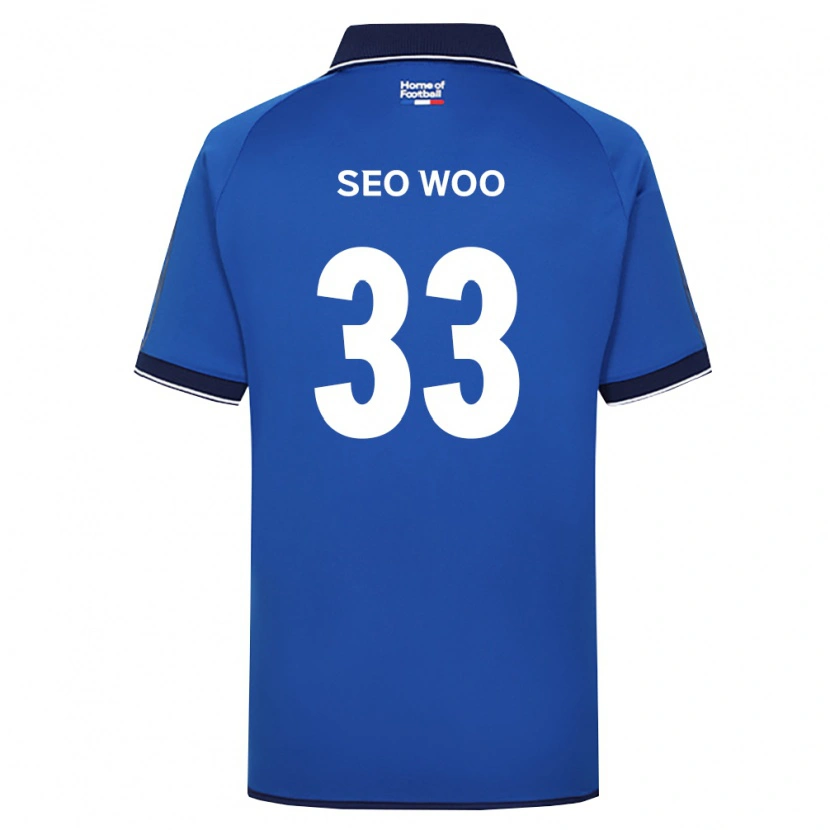 Danxen Herren Seo-Woo Jeong #33 Königsblau Weiß Rot Heimtrikot Trikot 2026/27 T-Shirt