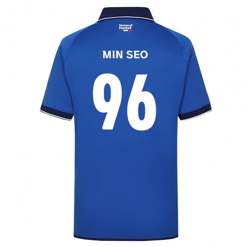 Danxen Herren Min-Seo Koo #96 Königsblau Weiß Rot Heimtrikot Trikot 2026/27 T-Shirt