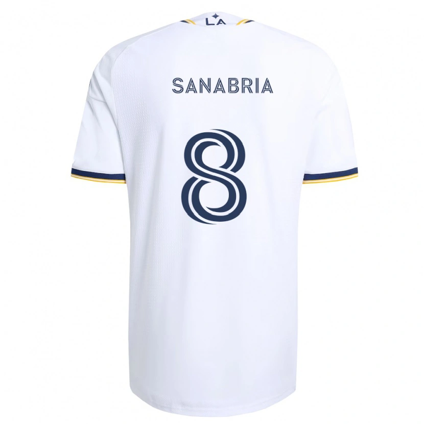 Danxen Herren Lucas Sanabria #8 Blau Gelb Und Weiß Heimtrikot Trikot 2026/27 T-Shirt
