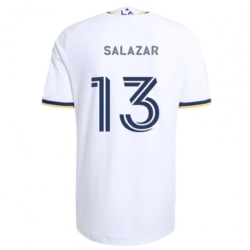 Danxen Herren Giovanni Salazar #13 Blau Gelb Und Weiß Heimtrikot Trikot 2026/27 T-Shirt