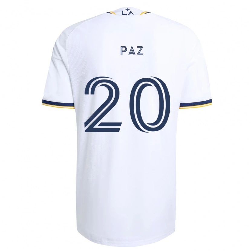 Danxen Herren Jaiden Paz #20 Blau Gelb Und Weiß Heimtrikot Trikot 2026/27 T-Shirt