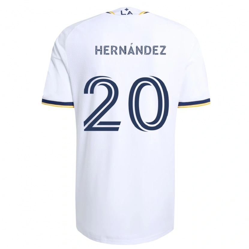 Danxen Herren Roberto Hernández #20 Blau Gelb Und Weiß Heimtrikot Trikot 2026/27 T-Shirt