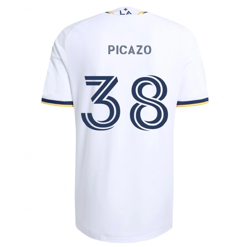 Danxen Herren Axel Picazo #38 Blau Gelb Und Weiß Heimtrikot Trikot 2026/27 T-Shirt